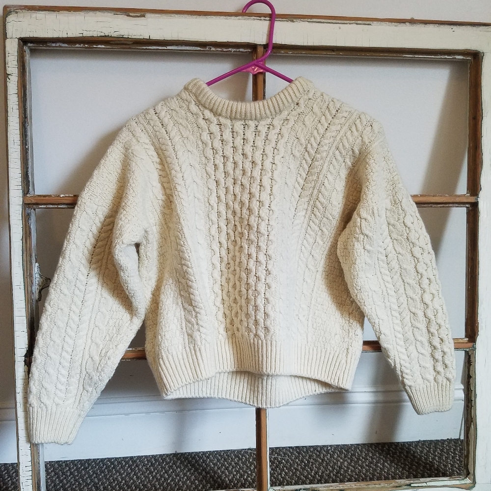 Vintage Irish wool sweater
